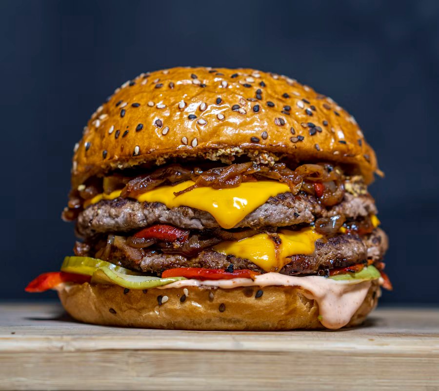 Mushroom Swiss Burger